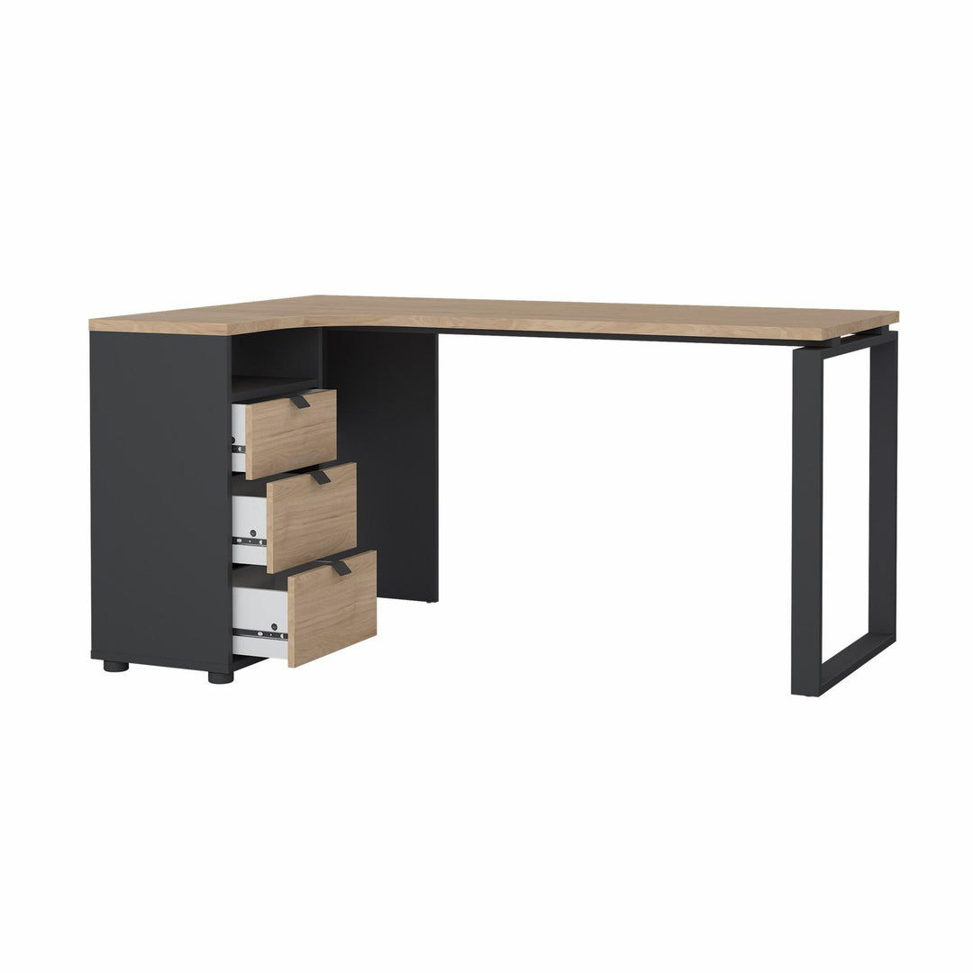 Sign Hörnskrivbord Mattgrå