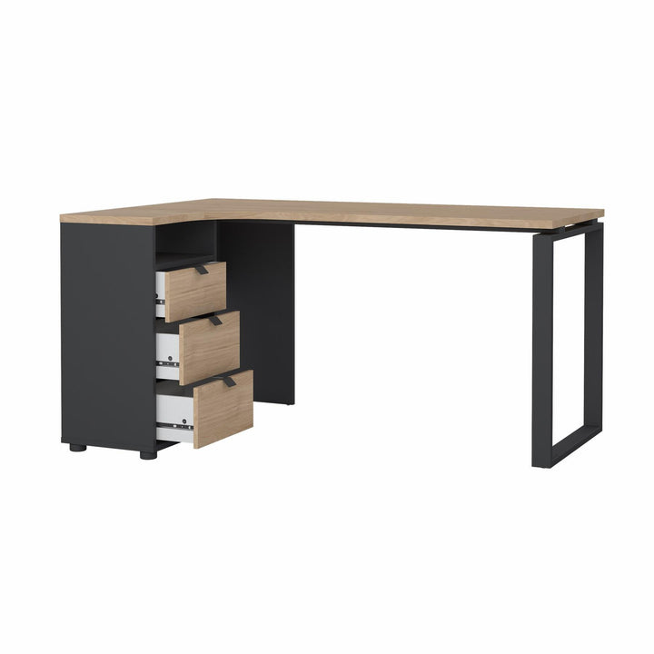 Sign Hörnskrivbord Mattgrå