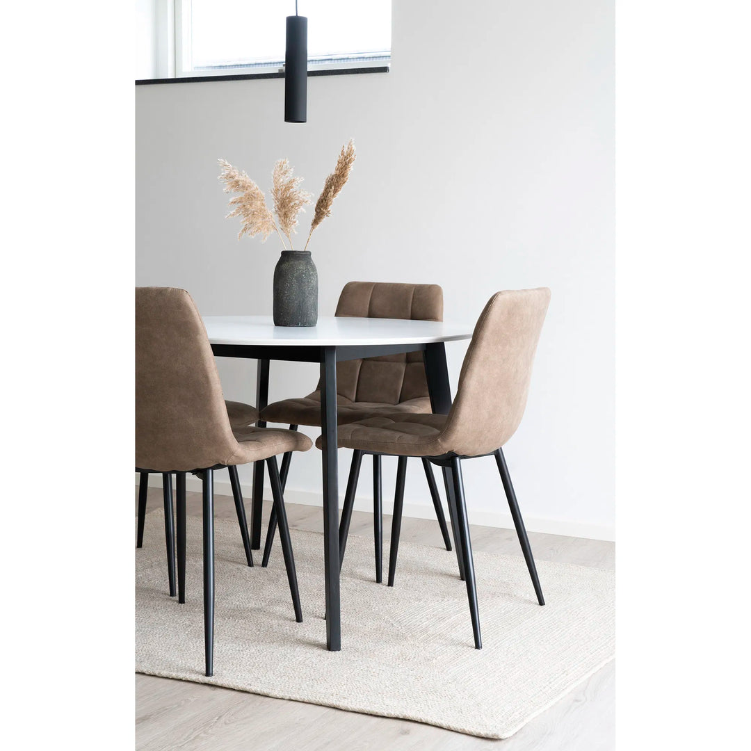 Middelfart Köksstol Microfiber Ljusbrun