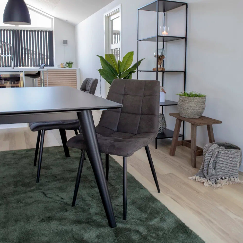 Middelfart Köksstol Microfiber Grå