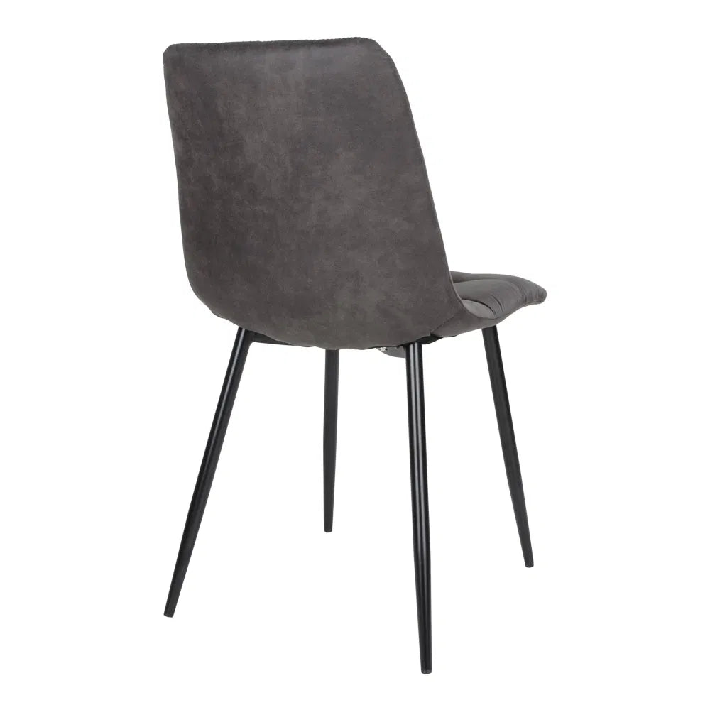 Middelfart Köksstol Microfiber Grå