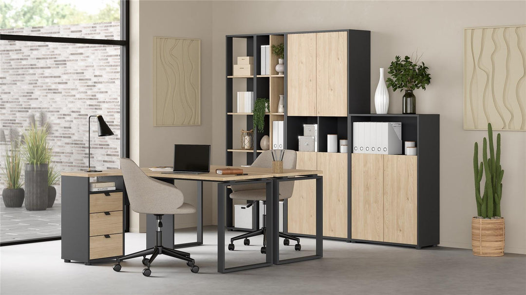 Sign Hörnskrivbord Mattgrå