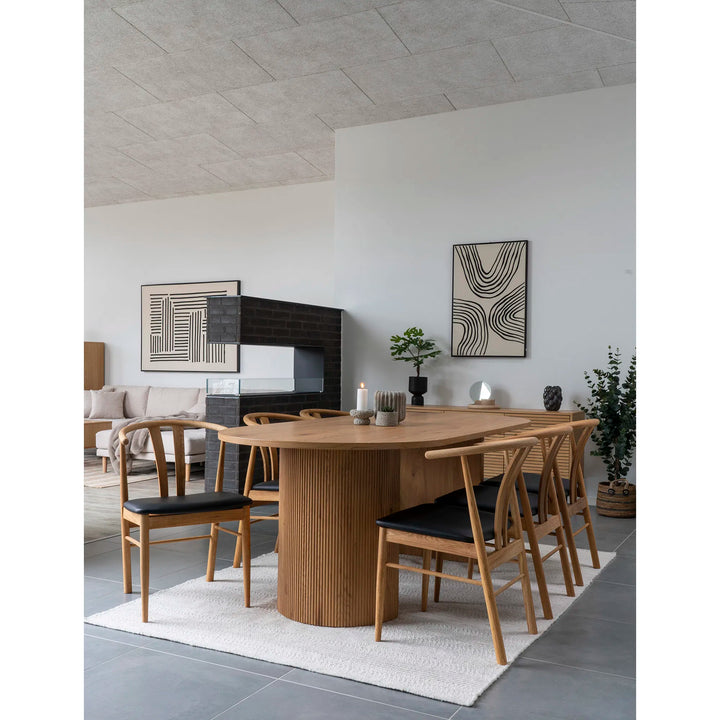 Artenara Karmstol – Ek/svart
