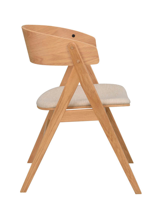 WATERTON KARMSTOL EK/BEIGE