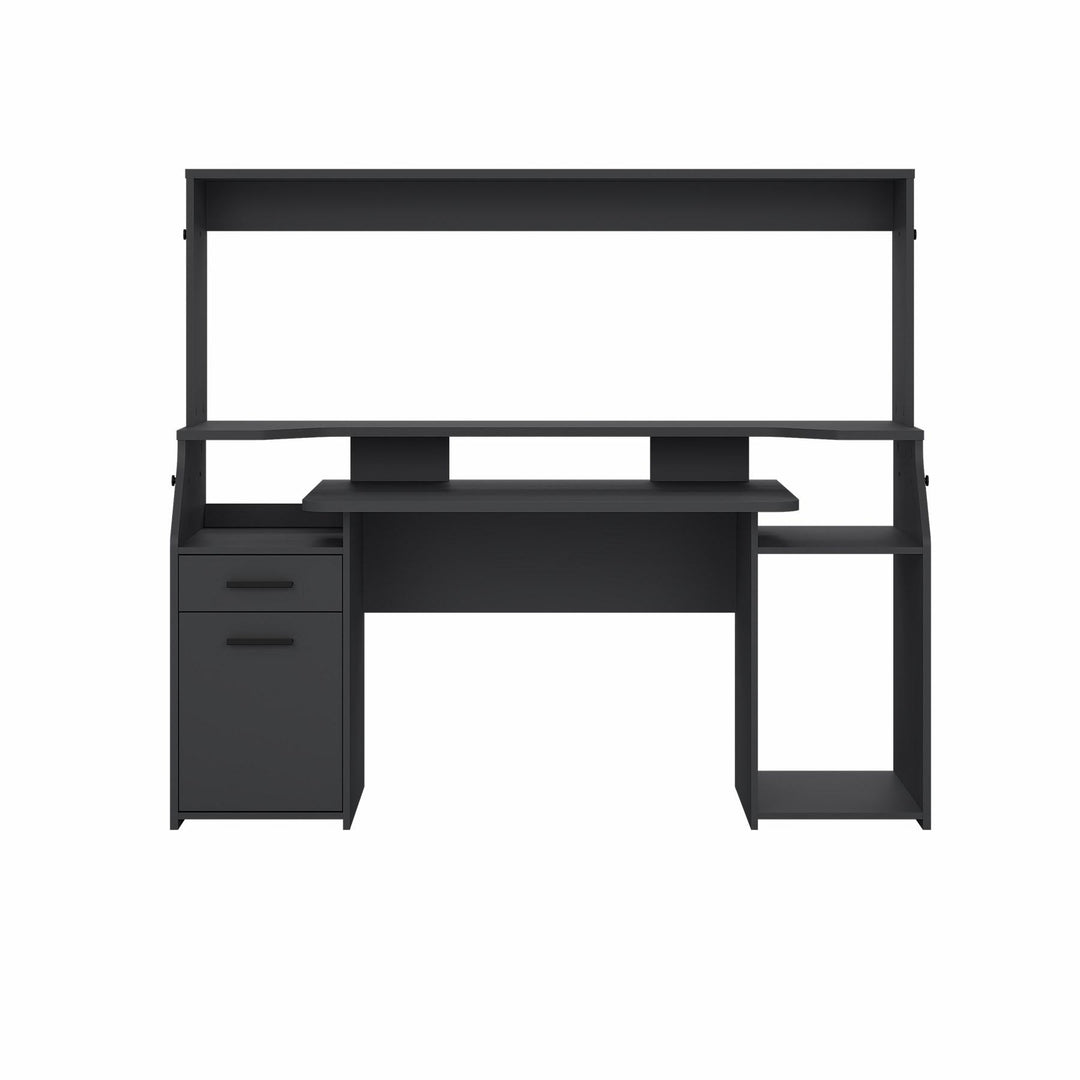 Gaming skrivbord med plats för två skärmar