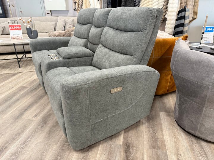 Chicago 2-sits soffa med el-recliner