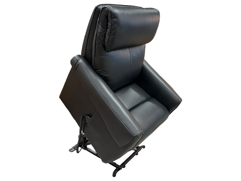 Jackson Lyftfåtölj Svart Skinn