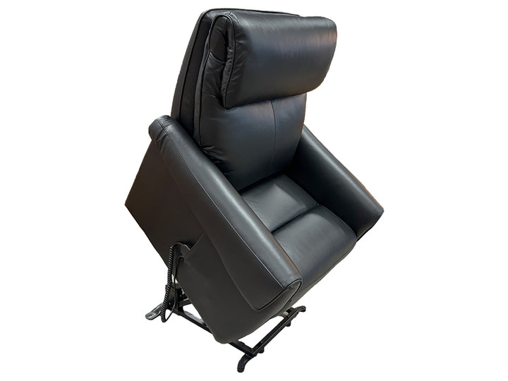 Jackson Lyftfåtölj Svart Skinn