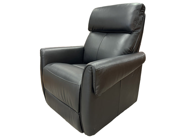 Jackson Lyftfåtölj Svart Skinn