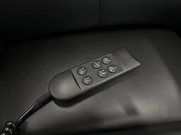 Jackson Lyftfåtölj Svart Skinn