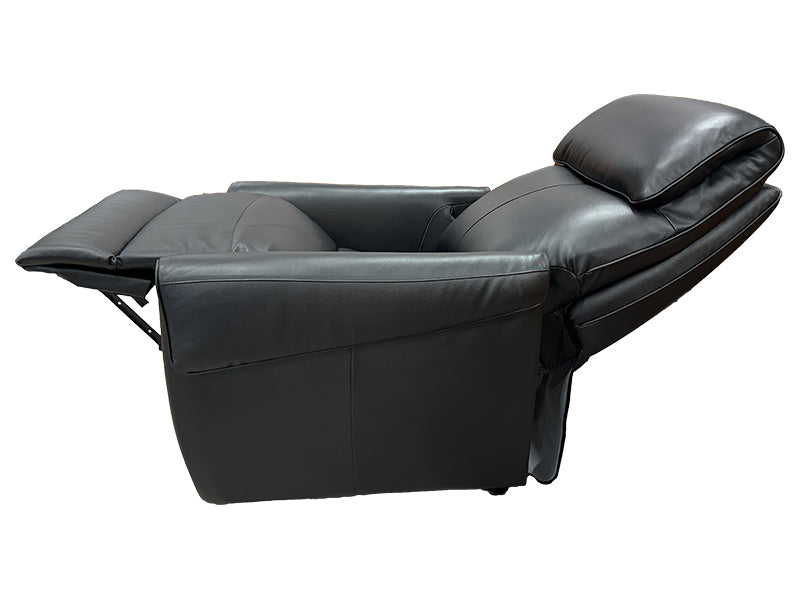 Jackson Lyftfåtölj Svart Skinn