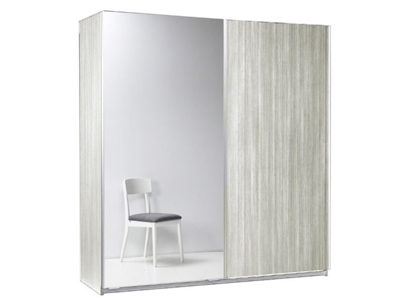 Jenna Garderob 180 Silver Grå