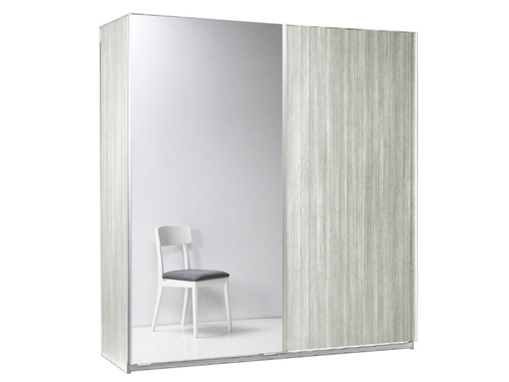 Jenna Garderob 180 Silver Grå