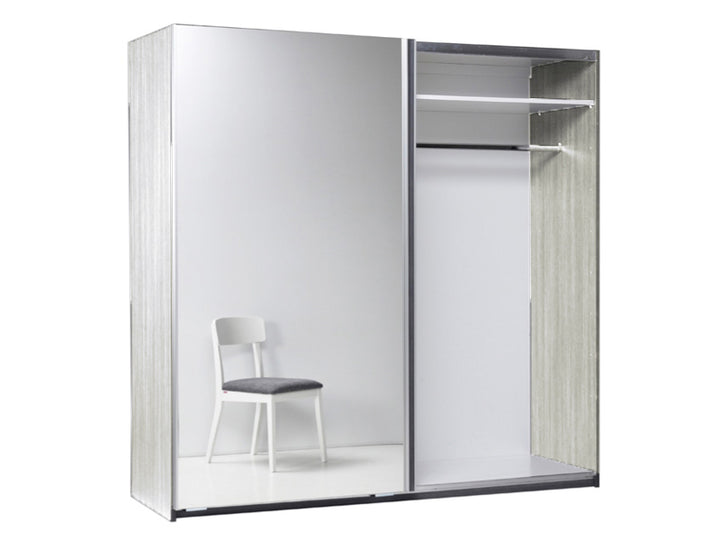 Jenna Garderob 180 Silver Grå