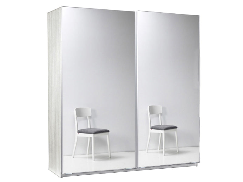 Jenna Garderob 180 Silver Grå