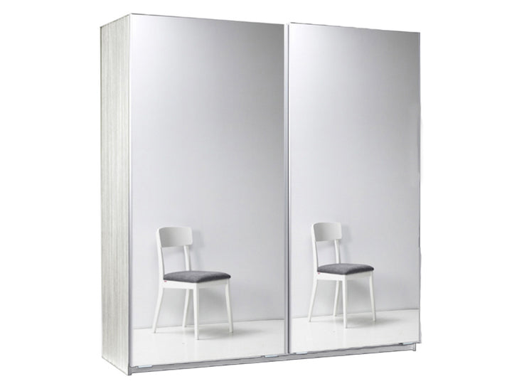 Jenna Garderob 180 Silver Grå