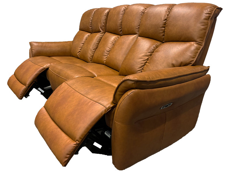 Kingston 3-sits Reclinersoffa med hög rygg