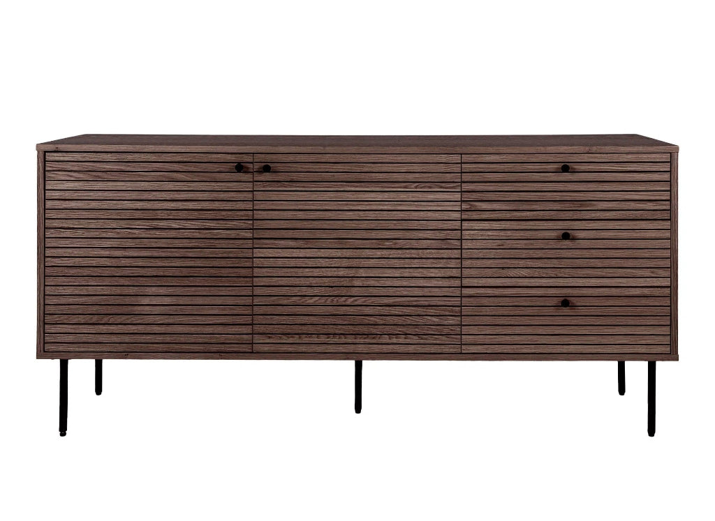 mörkbrun skänk Kyoto sideboard