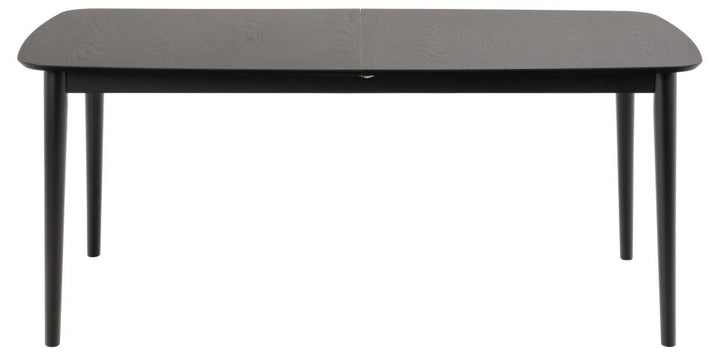 Montreux Matbord Svart 180-219 cm.