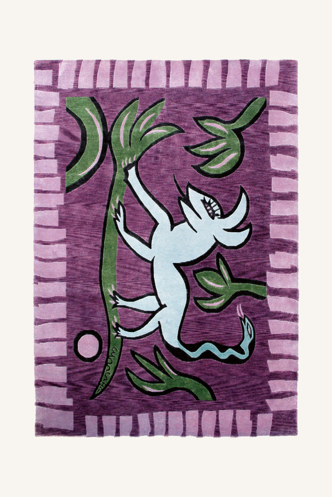 LIZARD WALK LILAC MATTA