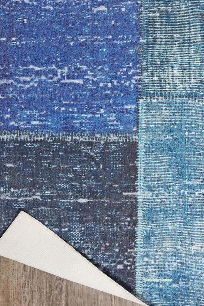 CASABLANCA BLÅ MATTA