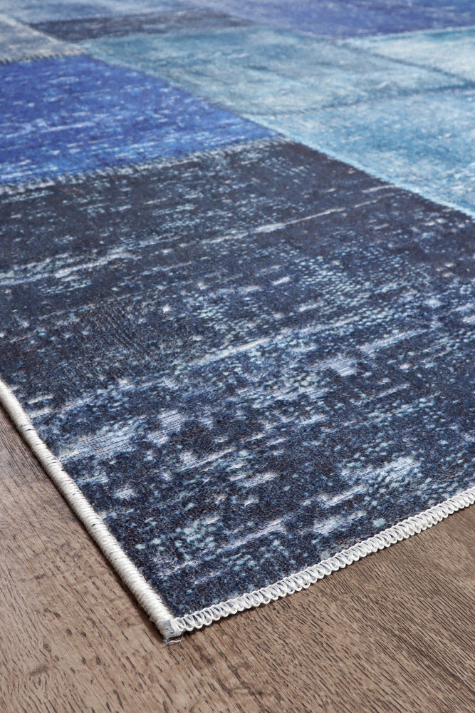 CASABLANCA BLÅ MATTA