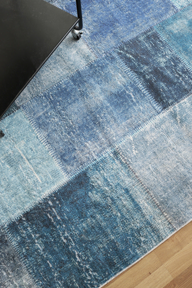 CASABLANCA BLÅ MATTA