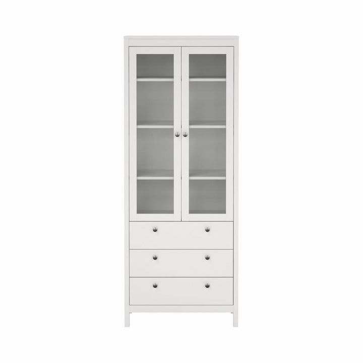 Madrid Vitrinskåp – Vit