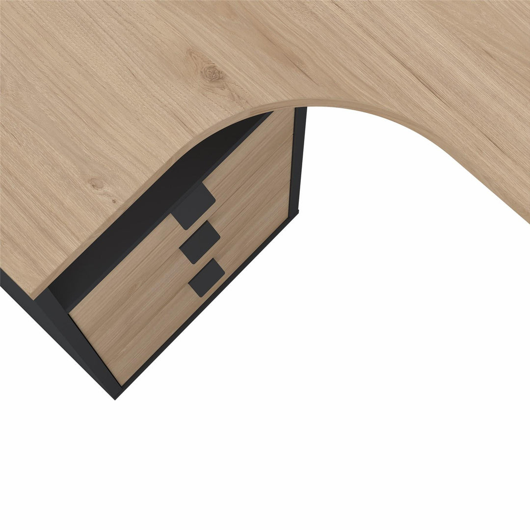 Sign Hörnskrivbord Mattgrå