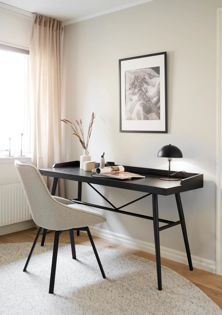 SPRINGDALE SKRIVBORD SVART från Rowico Home finns hos Möbelhuset