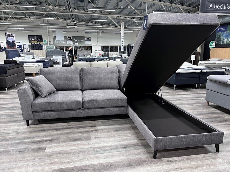 Dakota Bäddsoffa Schäslong | Bellus | Möbelhuset