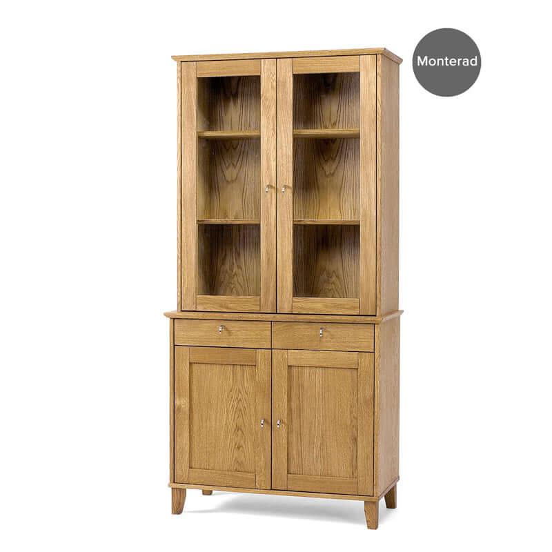 EKLIDEN VITRINSKÅP 2D - Möbelhuset