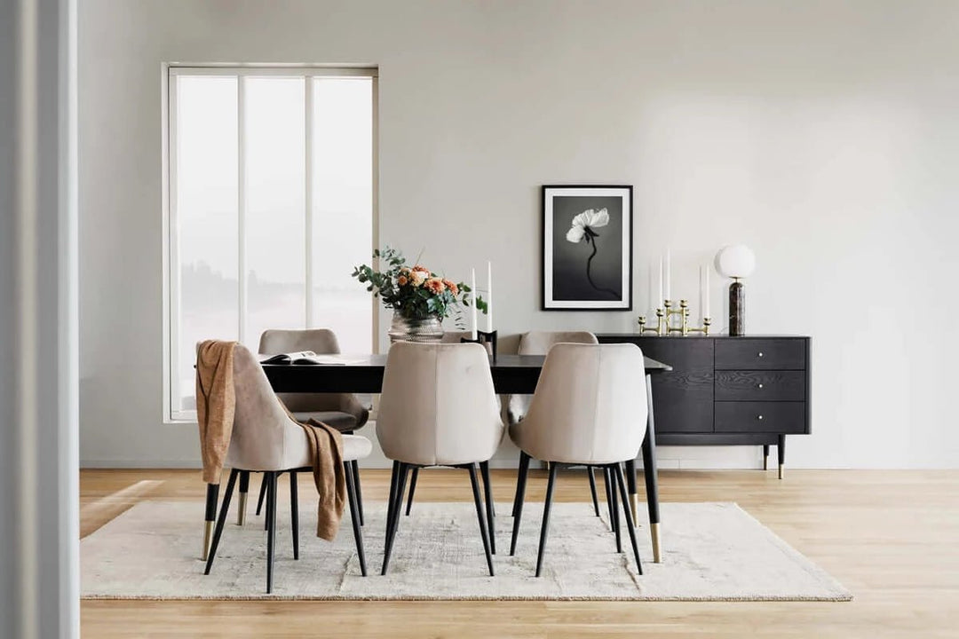 FENWOOD MATBORD SVART - Möbelhuset