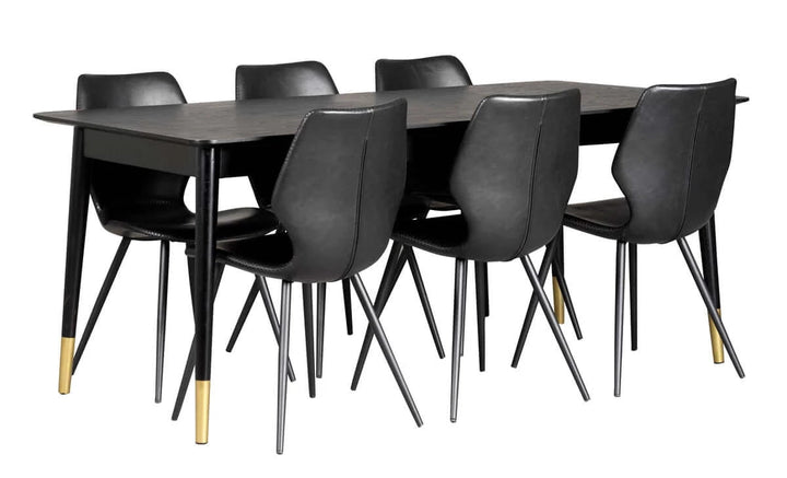FENWOOD MATBORD SVART - Möbelhuset