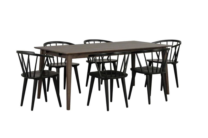 FILIPPA MATBORD MÖRKBRUN 180X90 - Möbelhuset