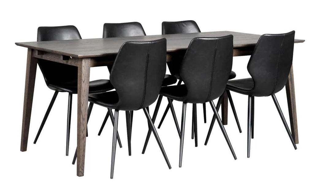 FILIPPA MATBORD MÖRKBRUN 180X90 - Möbelhuset
