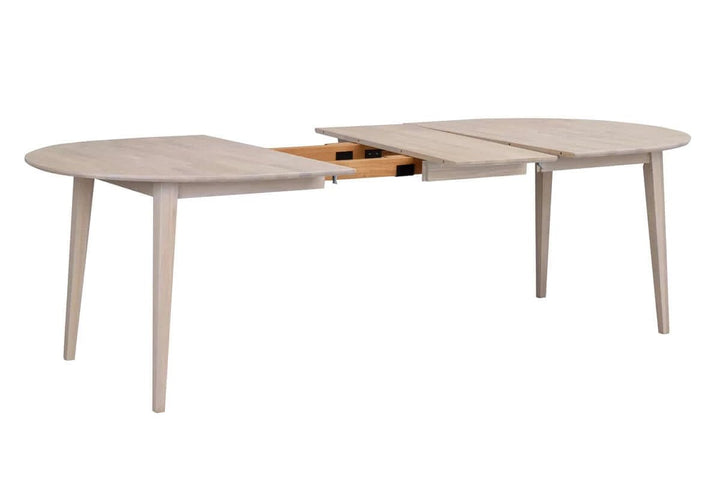 FILIPPA MATBORD OVAL VITPIGMENTERAD - Möbelhuset