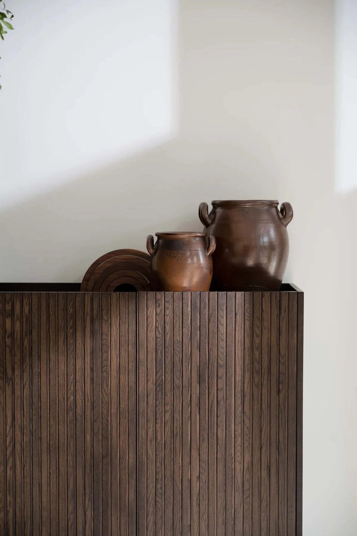 HALIFAX SKÅP BRUN/SVART - Möbelhuset