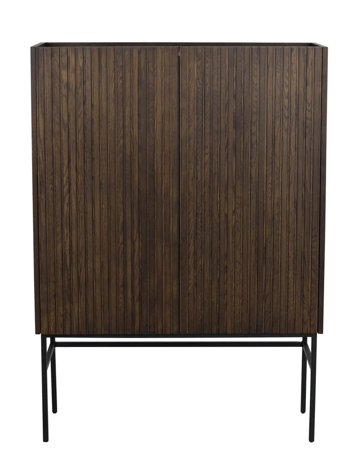 HALIFAX SKÅP BRUN/SVART - Möbelhuset