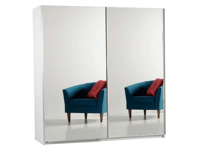 JENNA GARDEROB 180 Vit - Möbelhuset