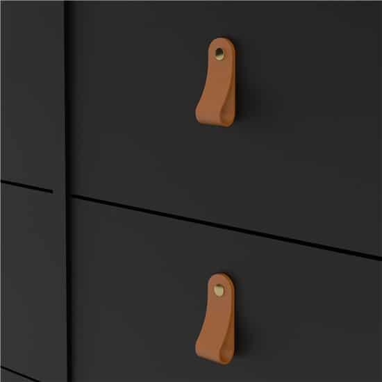 MADRID BYRÅ DUBBEL 4+4 SVART - Möbelhuset