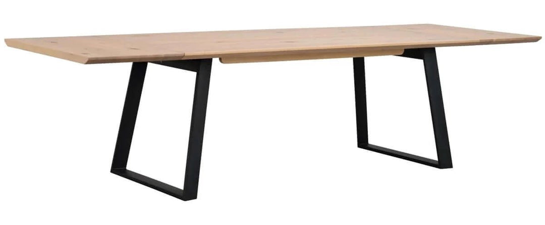 MELVILLE MATBORD VITPIGMENTERAD/SVART - Möbelhuset