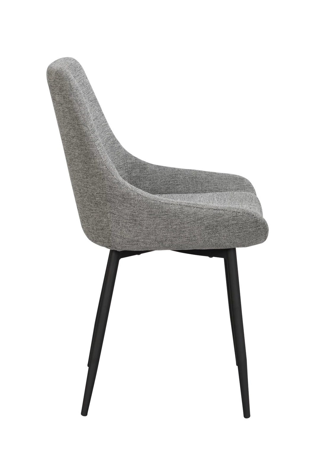 SIERRA STOL GRÅ/SVART - Möbelhuset