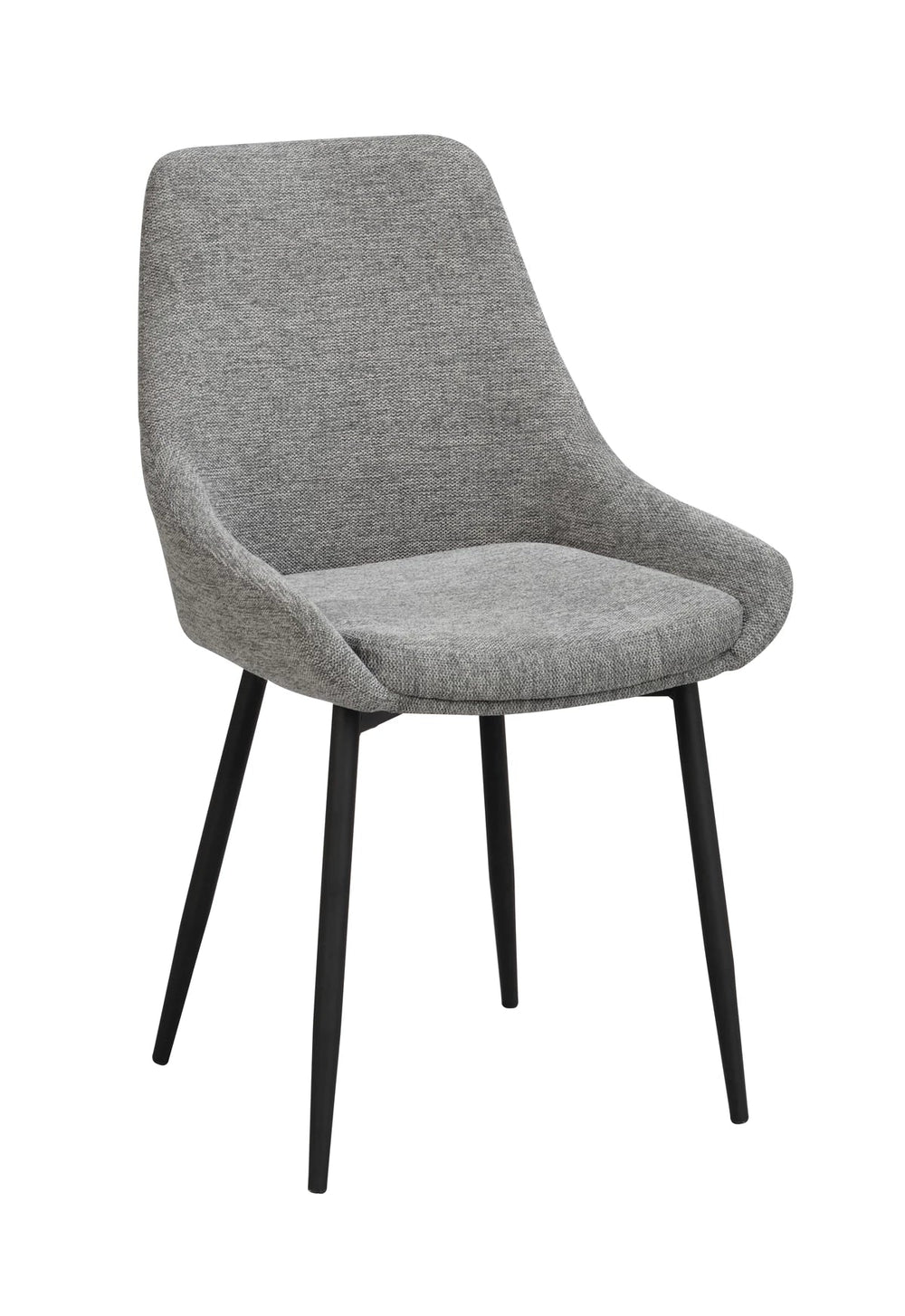 SIERRA STOL GRÅ/SVART - Möbelhuset