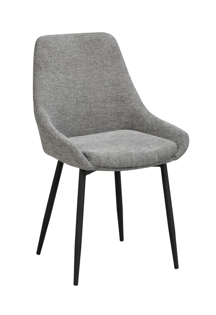 SIERRA STOL GRÅ/SVART - Möbelhuset