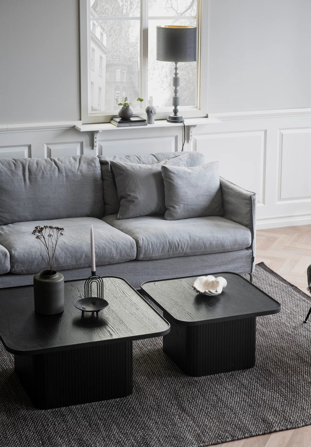 SULLIVAN SOFFBORD SVART 80X80 - Möbelhuset