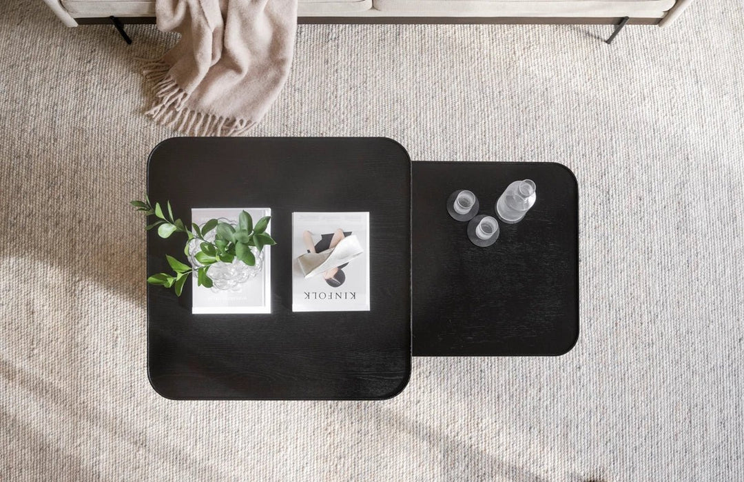 SULLIVAN SOFFBORD SVART 80X80 - Möbelhuset