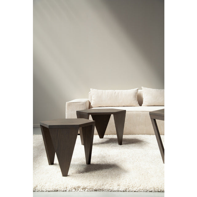 Trudy Soffbord Mörkbrun 2 Storlekar