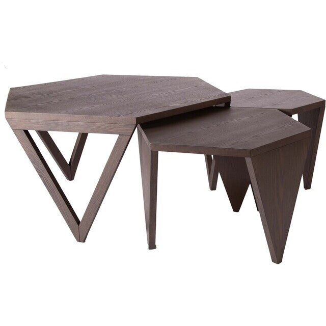 Trudy Soffbord Mörkbrun 2 Storlekar