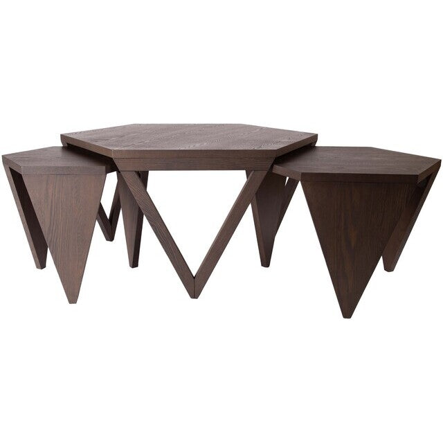 Trudy Soffbord Mörkbrun 2 Storlekar